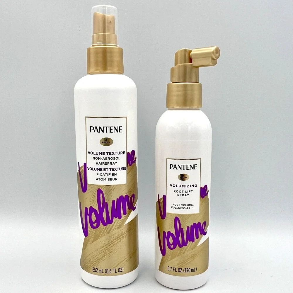 Pantene Pro-V Texturizing VOLUME Hairspray & ROOT LIFT‎ Spray